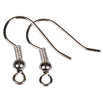 20x Ohrhaken, Edelstahl, silber, Schmuck DIY, 7211 20x Ohrhaken, Edelstahl, silber, Schmuck DIY, 7211